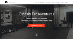 Desktop Screenshot of proaventuras.com