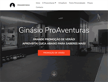 Tablet Screenshot of proaventuras.com